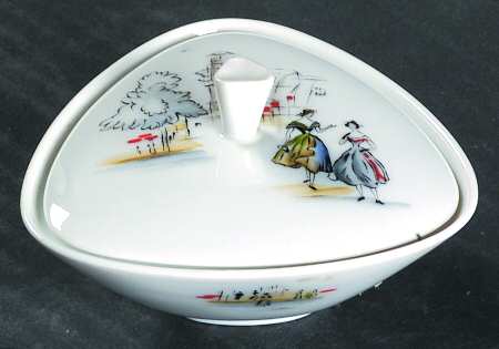 Paris Mini Sugar Bowl & Lid