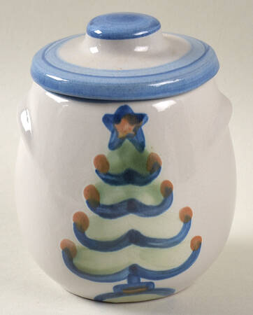 Christmas Oversize Sugar Bowl & Lid