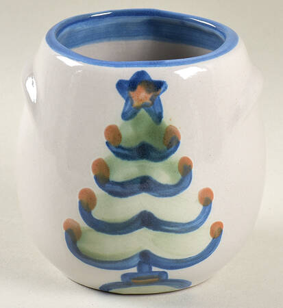 Christmas Oversize Sugar Bowl-No Lid