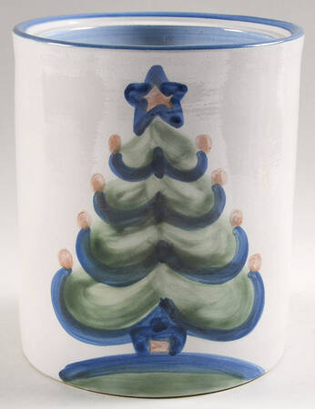 Christmas Large Canister No Lid