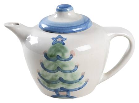Christmas Mini Teapot & Lid