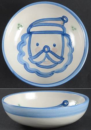 Christmas Coupe Soup Bowl