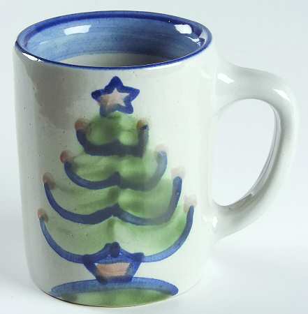 Christmas Mug by M A Hadley