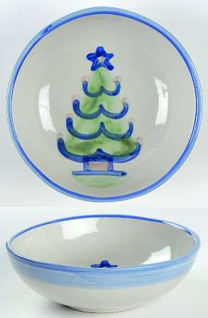 Christmas Coupe Soup Bowl