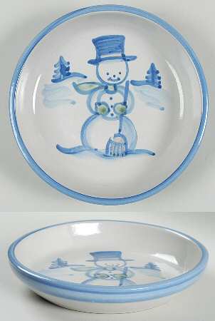 Christmas 7" Individual Pasta Bowl
