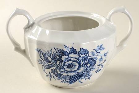 Beacon Hill Blue Sugar Bowl No Lid