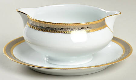 Place Vendome Gravy Boat with Attached Underplate