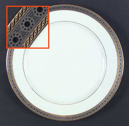 Place Vendome Large Dinner Plate