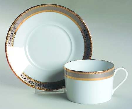 Place Vendome Flat Cup & Saucer Set