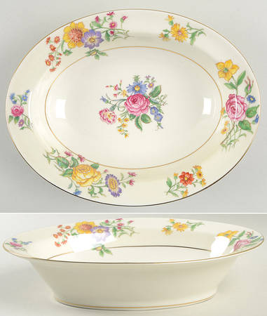 Glendale 9" Oval Vegetable Bowl