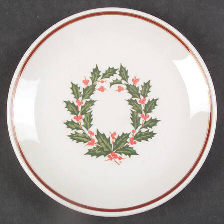HLC76 RED Salad Plate