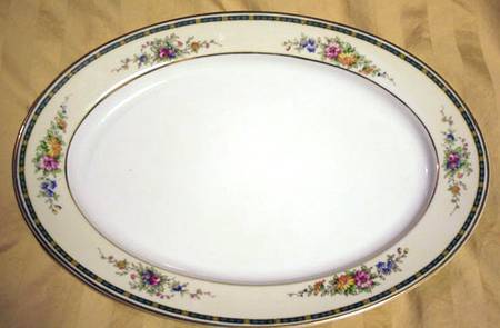 12712 14" Oval Serving Platter