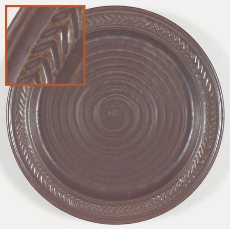 Amano Lenox Brown Dinner Plate