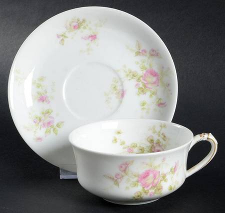 Schleiger 49-3 Flat Cup & Saucer Set