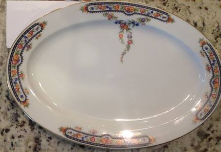 HUT349NV 14" Oval Serving Platter