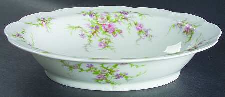 Rosalinde (France, No Trim) 9" Oval Vegetable Bowl