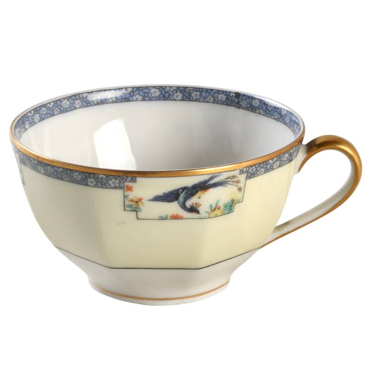 Calcutta (Cream Rim) Flat Cup