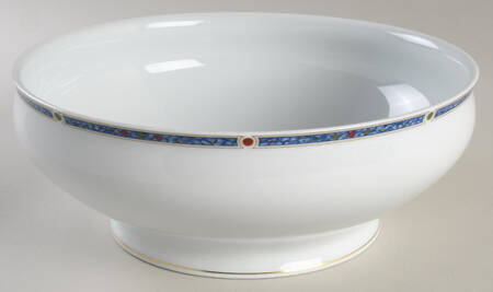 Chatelaine Blue 10" Large Salad Serving Bowl