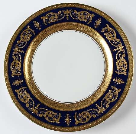 Imperator Cobalt Dessert Luncheon Plate