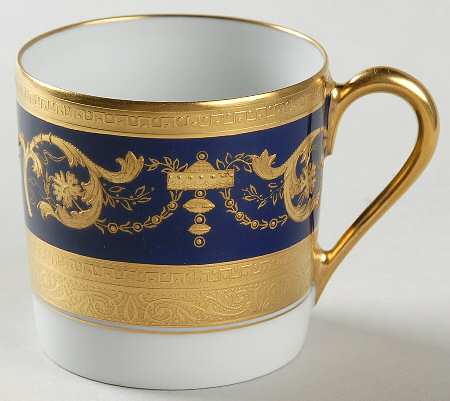Imperator Cobalt Flat Demitasse Cup