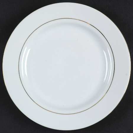 Golden Reflections Salad Plate