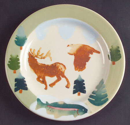 High Country Salad Plate