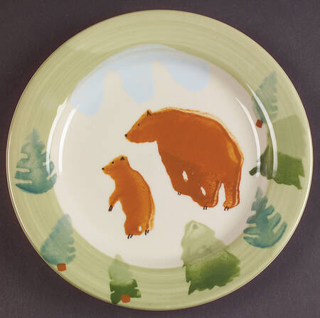 High Country Salad Plate