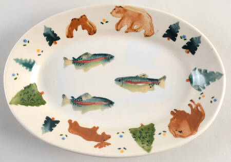 High Country 12" Oval Serving Platter
