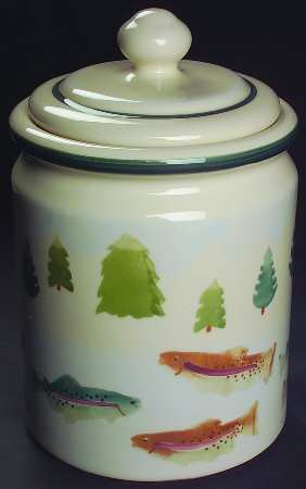 High Country Cookie Jar & Lid