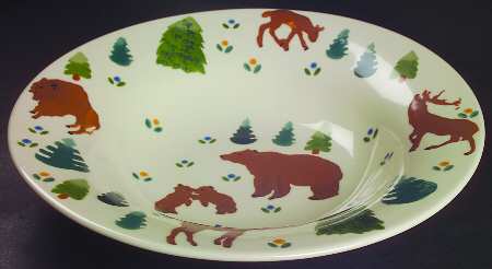 High Country 12" Round Vegetable Bowl