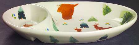 High Country Oval Divided Server