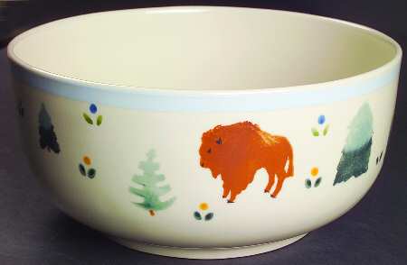 High Country 10" Large Salad Serving Bowl