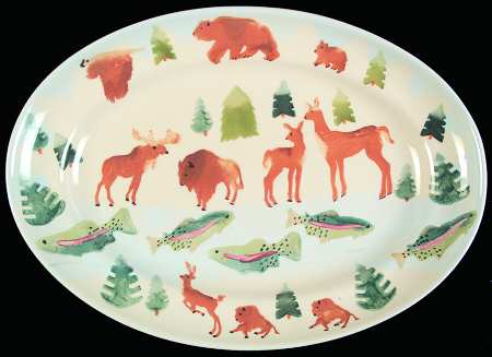 High Country 16" Oval Serving Platter