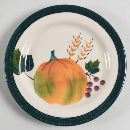 Harvest Salad Plate by Hartstone