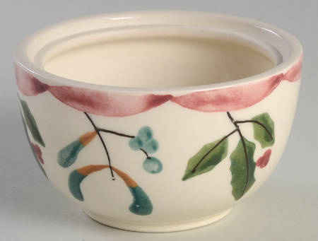 Ribbon & Garland Sugar Bowl No Lid