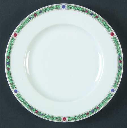 Chatelaine Green (No Verge) Bread & Butter Plate