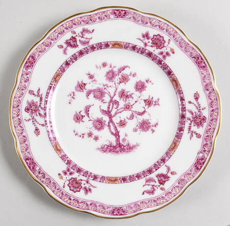 Arbre Des Indies Purple Luncheon Plate
