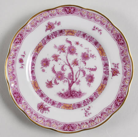 Arbre Des Indies Purple Bread & Butter Plate
