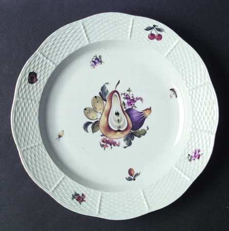 Fruit & Flowers 4-Piece Hors d'Oeuvres Set, Tray Only