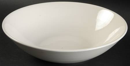 Rhythm White 8" Round Vegetable Bowl