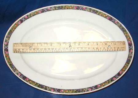 HUT750 14" Oval Serving Platter