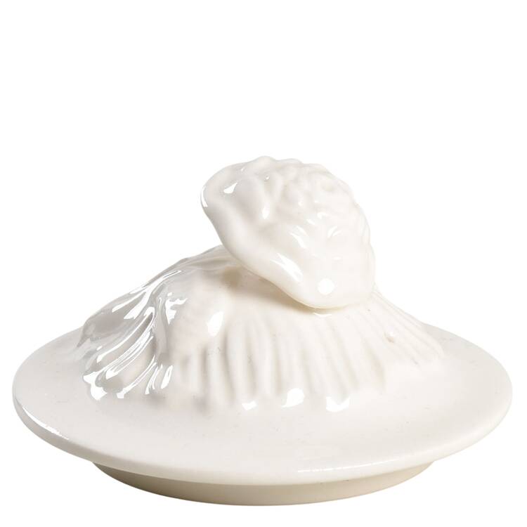 Shell Edge Lid for Small Teapot