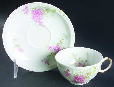 Schleiger 332 Flat Cup & Saucer Set