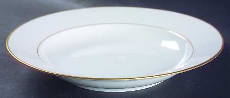 Olivia Gold White (Rim) by Hutschenreuther