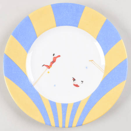 Circus Salad/Dessert Plate