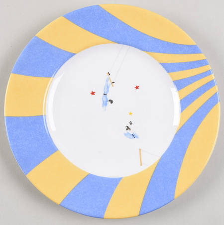 Circus Salad/Dessert Plate