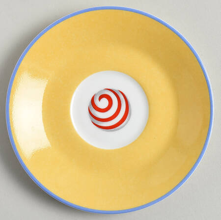 Circus Saucer for Footed Cup