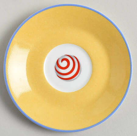 Circus Saucer for Footed Cup