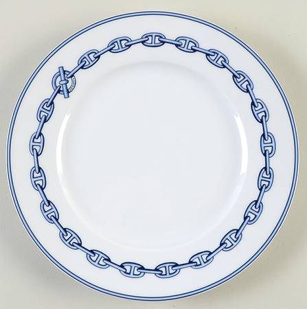 Chaine D'Ancre (Blue) Salad/Dessert Plate