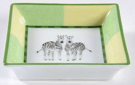 Africa Green-Yellow Small Ashtray